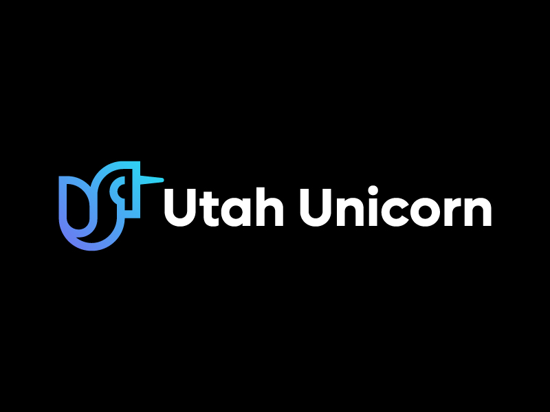 Utah Unicorn logo design by arifrijalbiasa