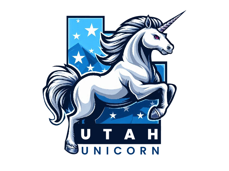 Utah Unicorn logo design by Bright Ritchil