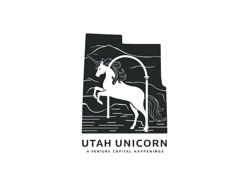 Utah Unicorn logo design by Crushboysourav