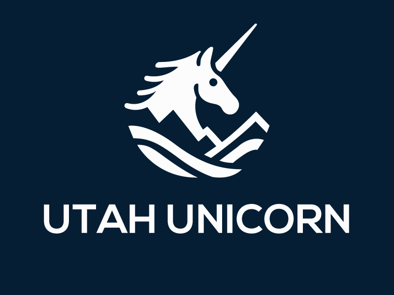 Utah Unicorn logo design by Crushboysourav