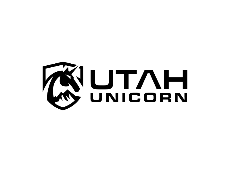 Utah Unicorn logo design by hunter$