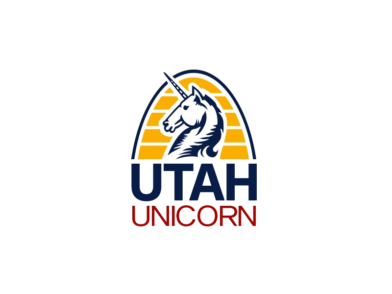 Utah Unicorn logo design by R.Wildan