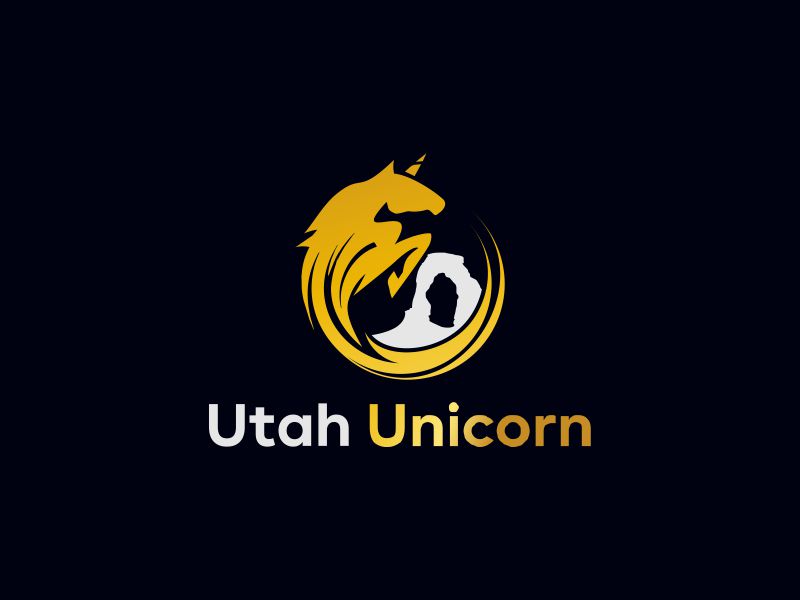 Utah Unicorn logo design by ian69