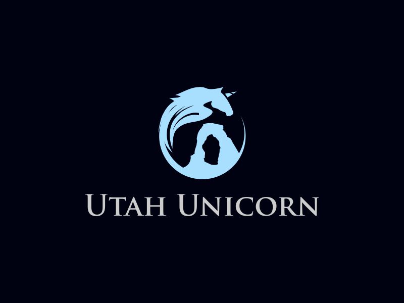 Utah Unicorn logo design by ian69