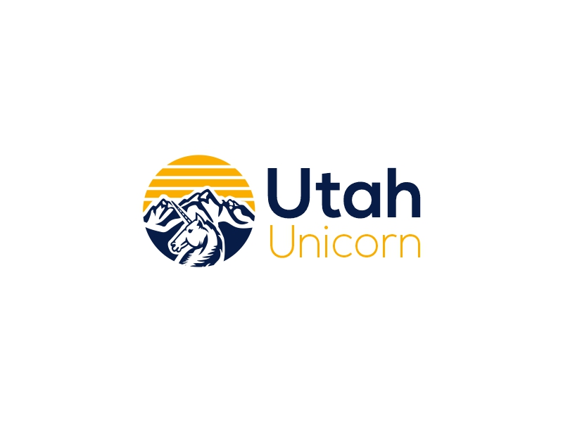 Utah Unicorn logo design by R.Wildan