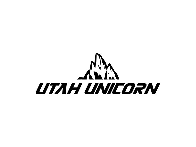 Utah Unicorn logo design by sodimejo