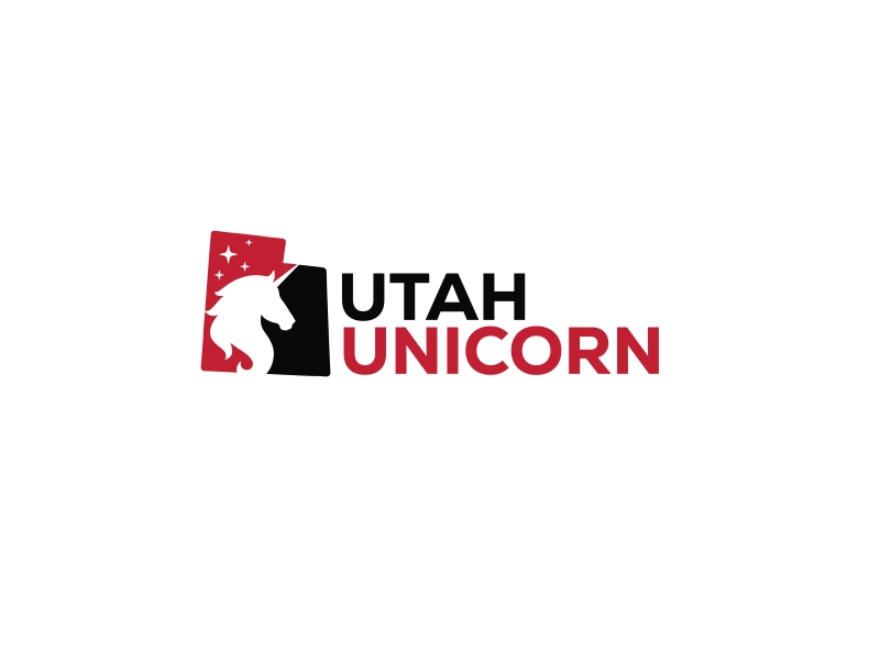 Utah Unicorn logo design by hasibhasan