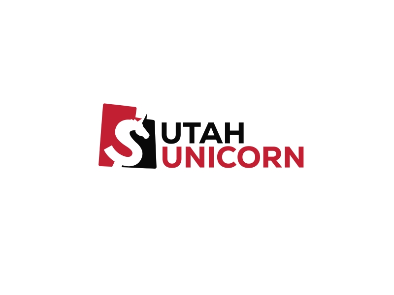 Utah Unicorn logo design by hasibhasan