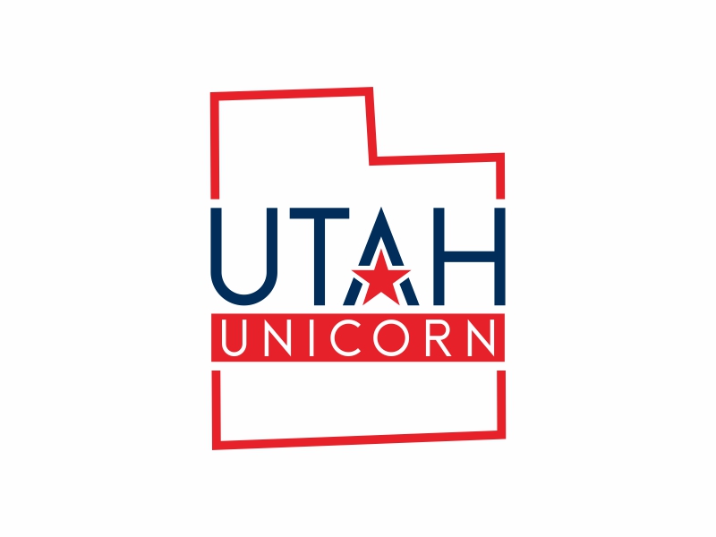 Utah Unicorn logo design by Andri Herdiansyah