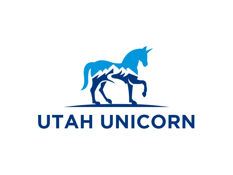 Utah Unicorn logo design by hunter$