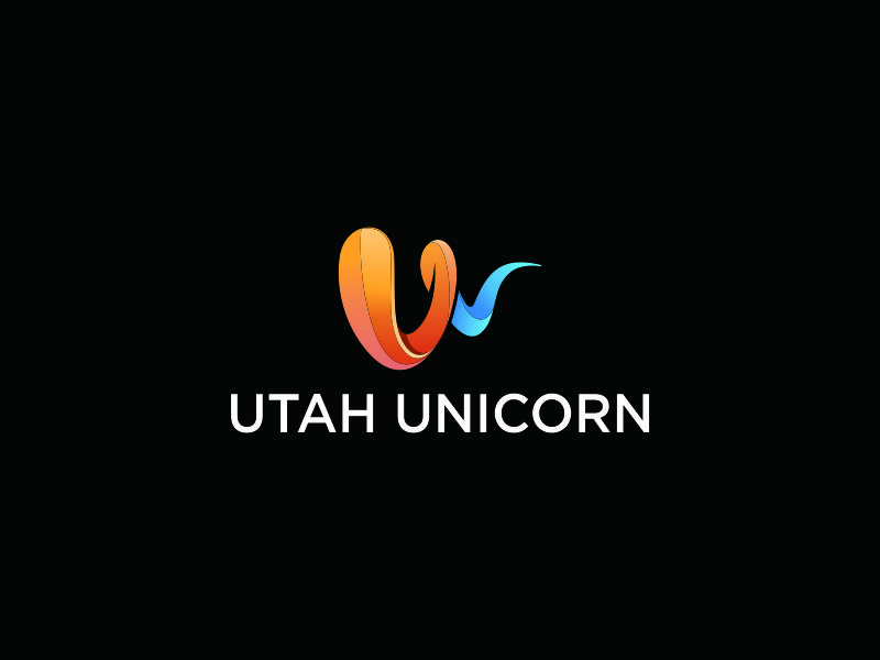 Utah Unicorn logo design by azizah