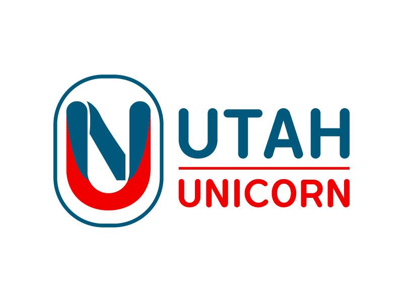 Utah Unicorn logo design by twomindz