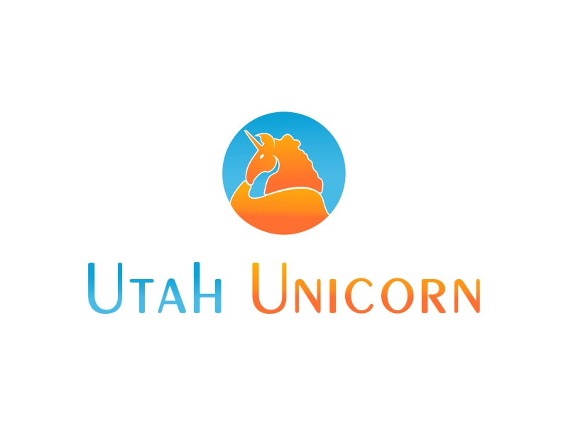 Utah Unicorn logo design by nusa