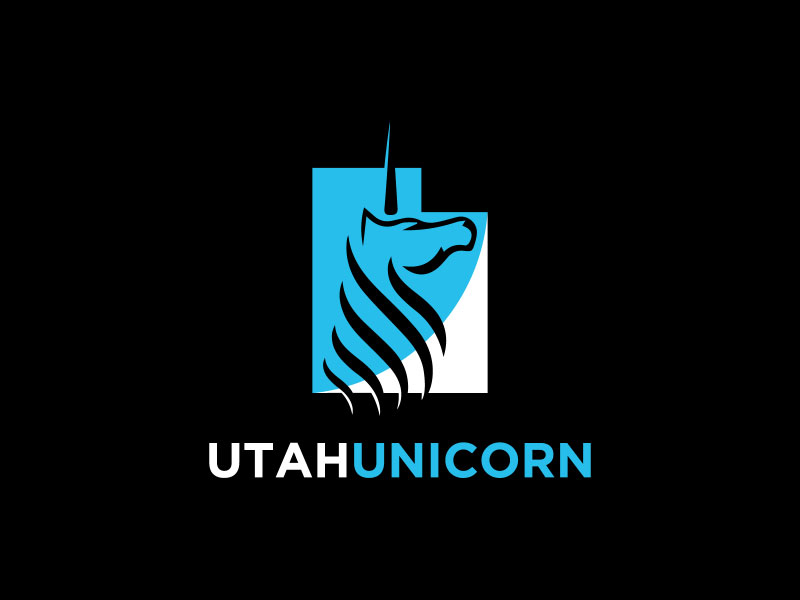 Utah Unicorn logo design by TMaulanaAssa