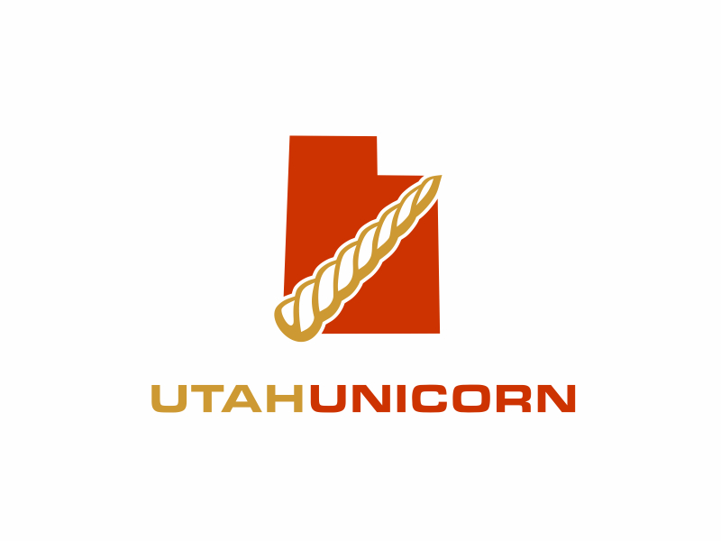 Utah Unicorn logo design by aura