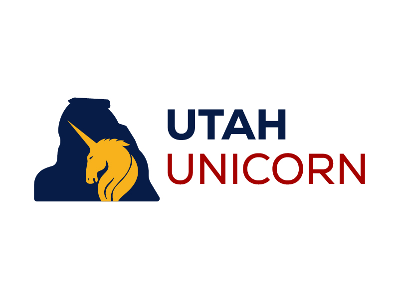 Utah Unicorn logo design by Ahmad Subahman