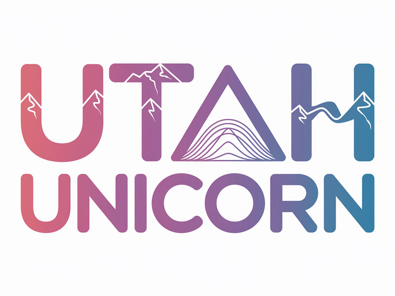 Utah Unicorn logo design by navneet