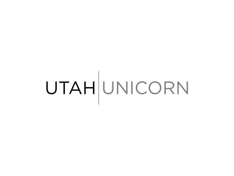 Utah Unicorn logo design by Artomoro