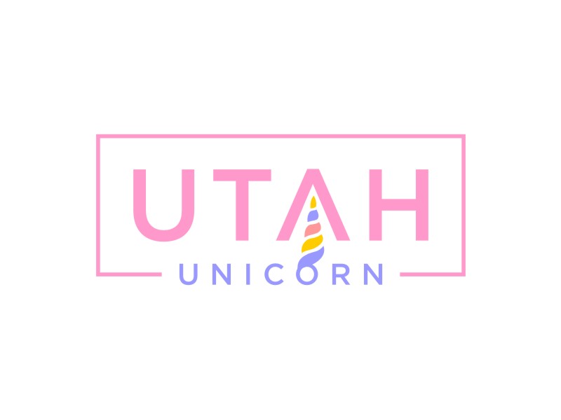 Utah Unicorn logo design by Artomoro