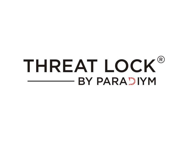 Threat Lock logo design by lintinganarto