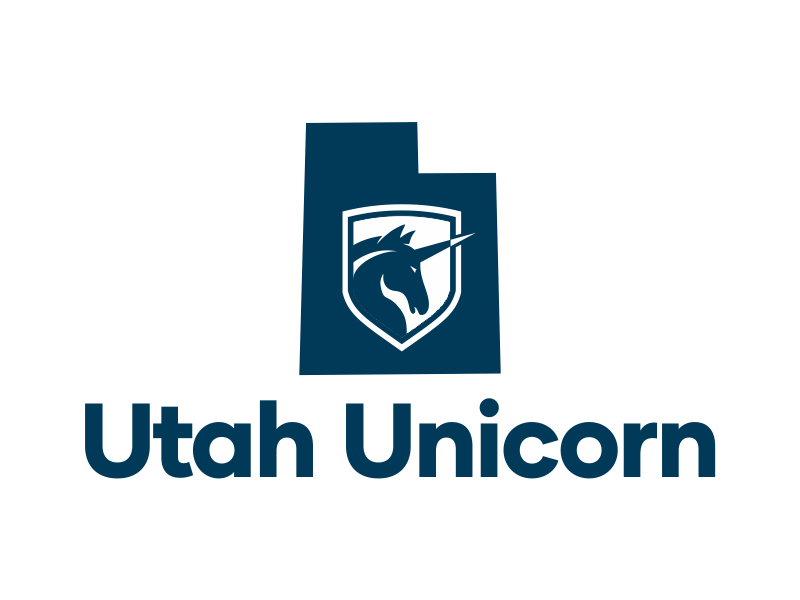 Utah Unicorn logo design by cikiyunn