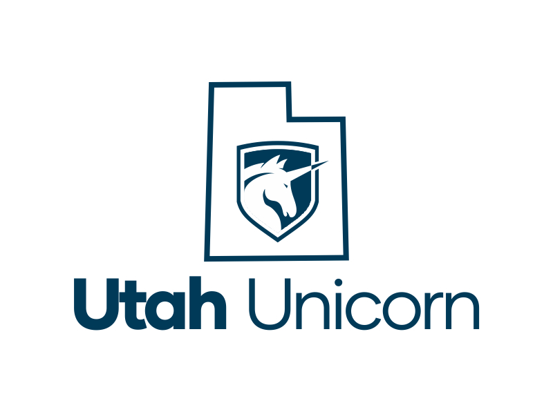 Utah Unicorn logo design by cikiyunn