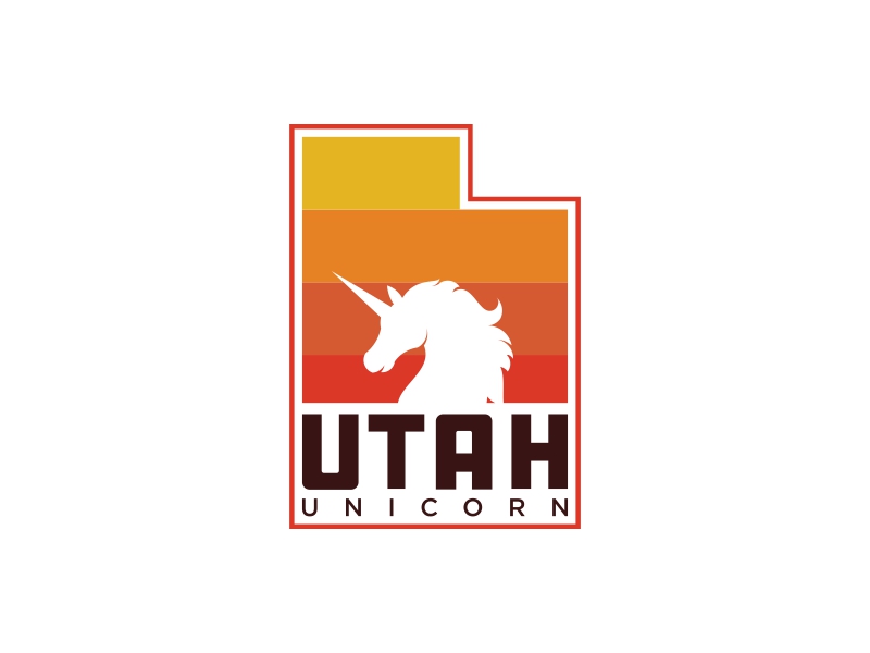 Utah Unicorn logo design by goblin