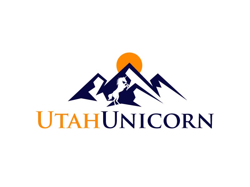 Utah Unicorn logo design by usef44