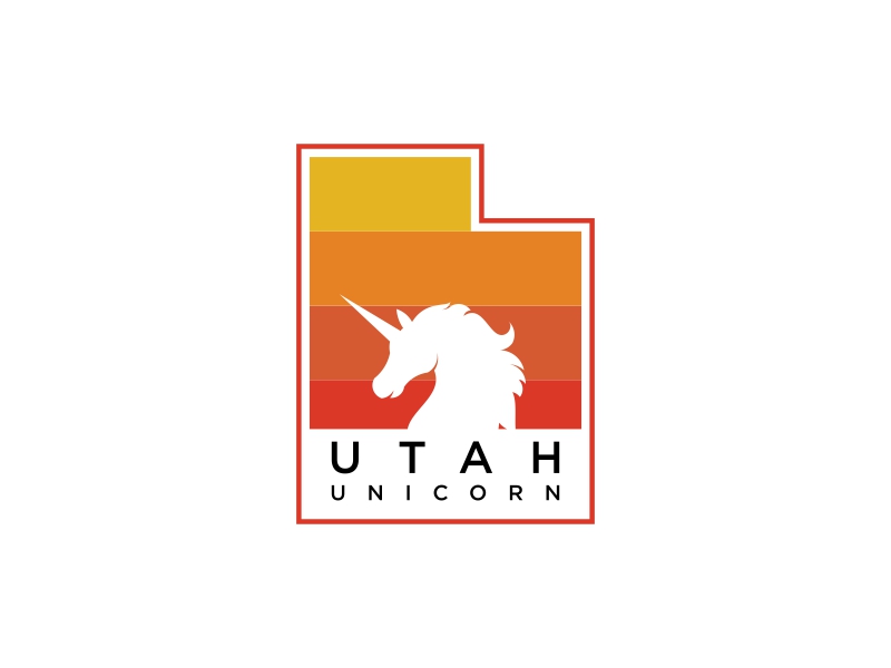 Utah Unicorn logo design by goblin