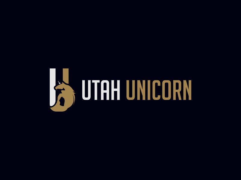 Utah Unicorn logo design by ian69