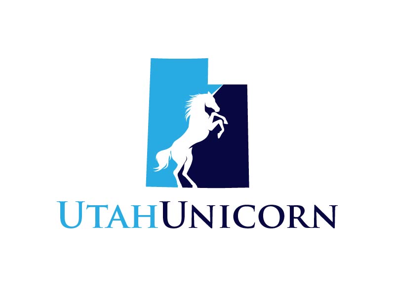 Utah Unicorn logo design by usef44