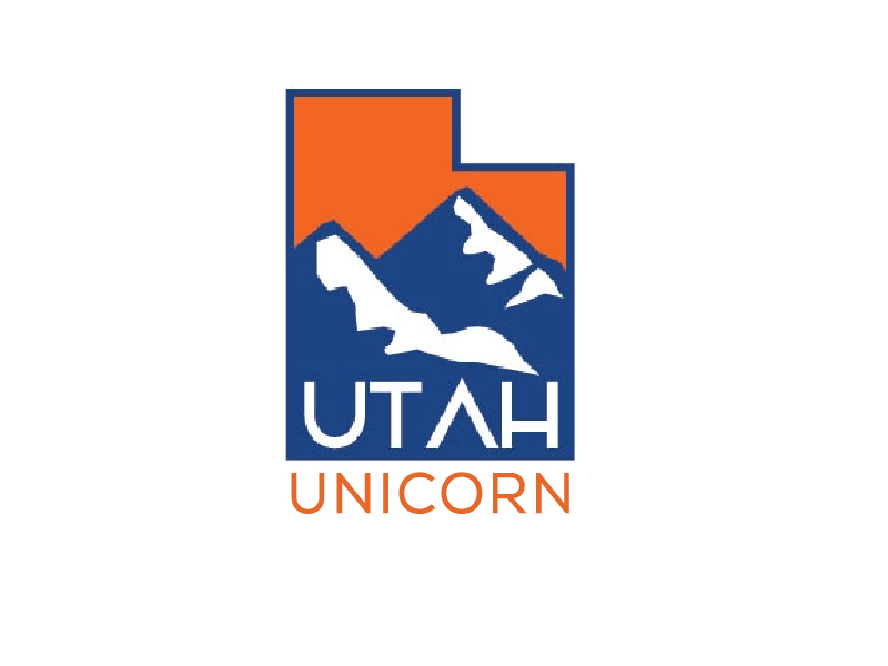 Utah Unicorn logo design by Akash Shaw