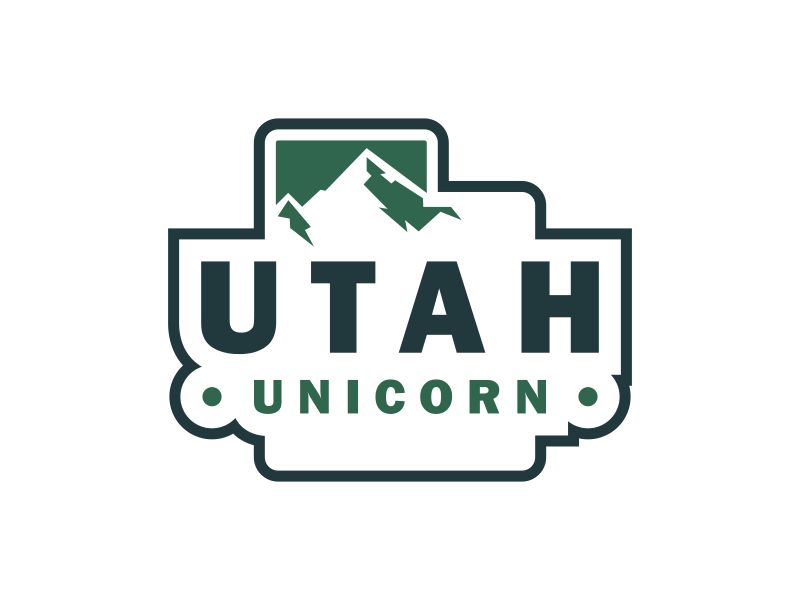 Utah Unicorn logo design by hoqi