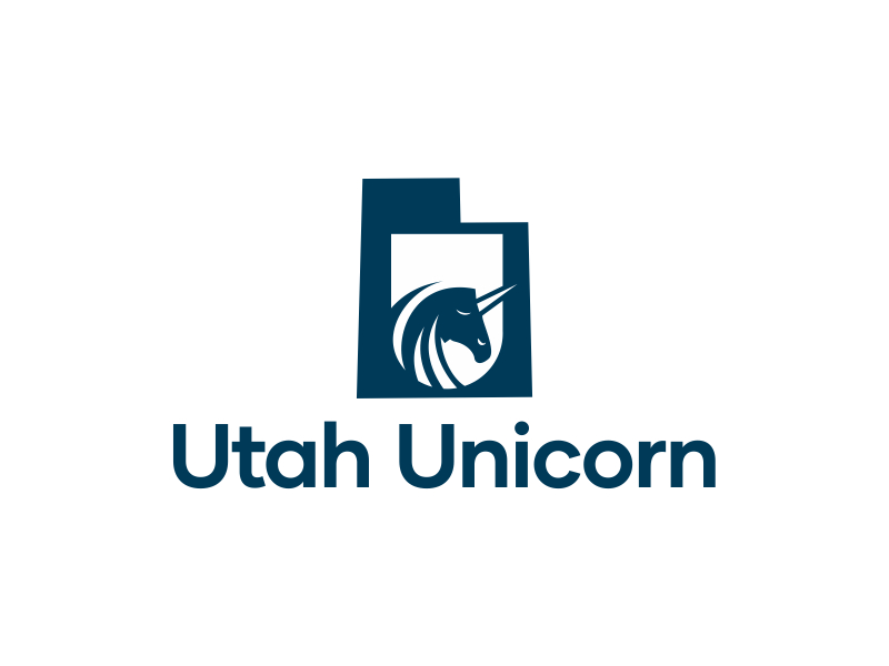 Utah Unicorn logo design by cikiyunn