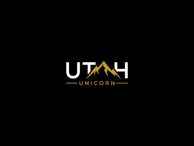 Utah Unicorn logo design by hopee