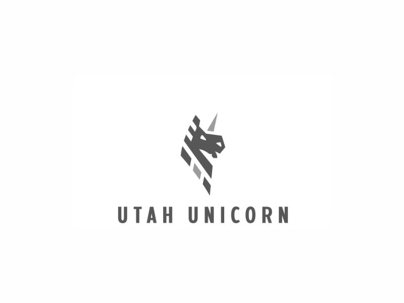 Utah Unicorn logo design by Greenlight