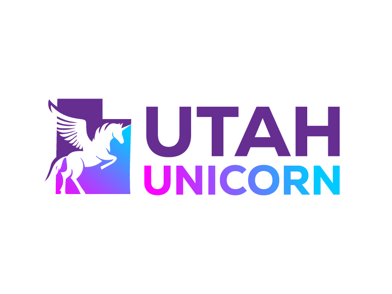 Utah Unicorn logo design by jaize