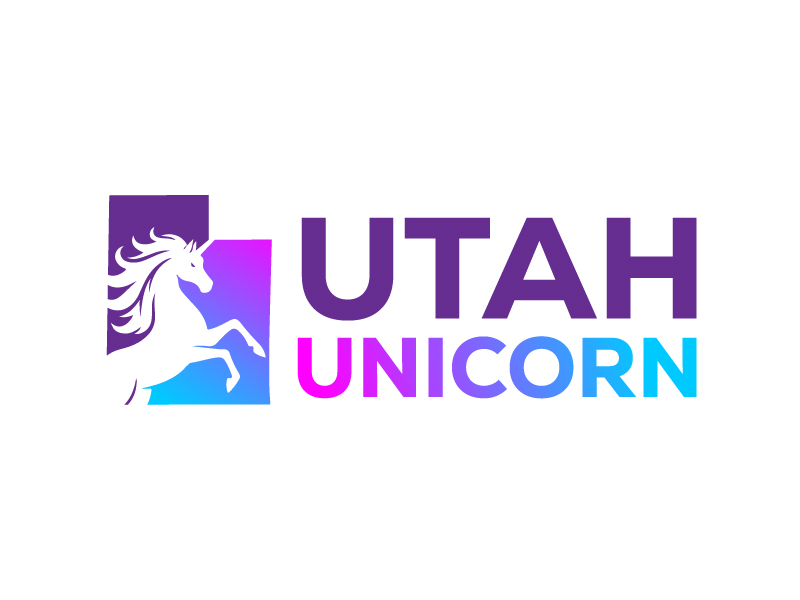 Utah Unicorn logo design by jaize