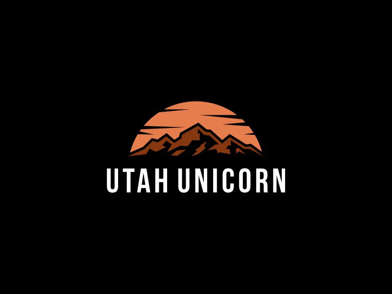 Utah Unicorn logo design by FuArt