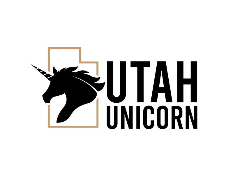 Utah Unicorn logo design by superbeam