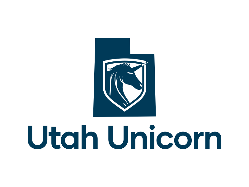 Utah Unicorn logo design by cikiyunn