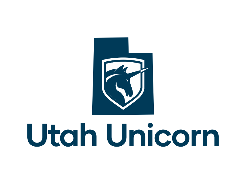 Utah Unicorn logo design by cikiyunn