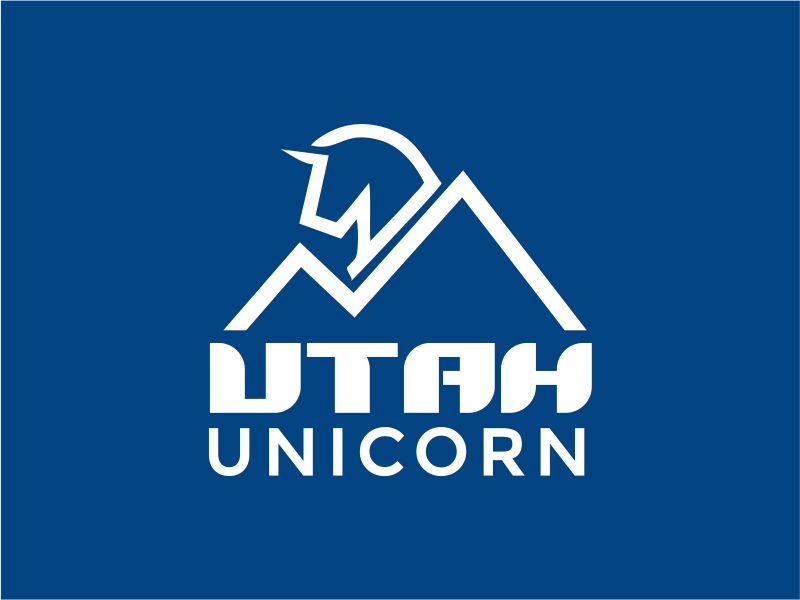 Utah Unicorn logo design by joni