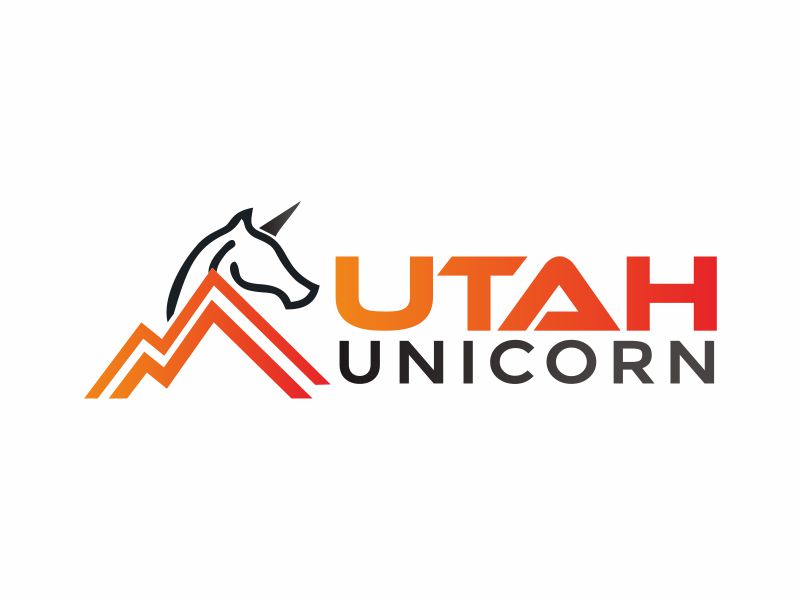 Utah Unicorn logo design by joni