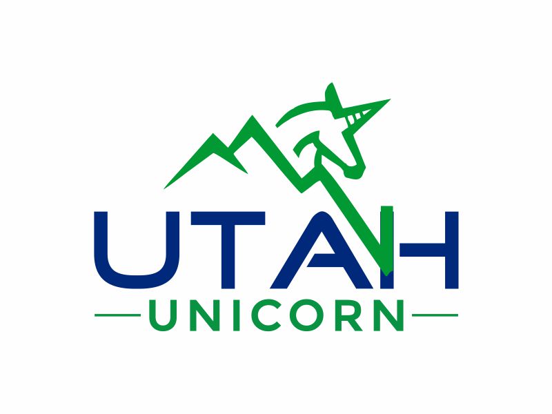 Utah Unicorn logo design by joni