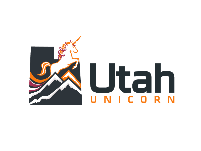 Utah Unicorn logo design by Sami Ur Rab