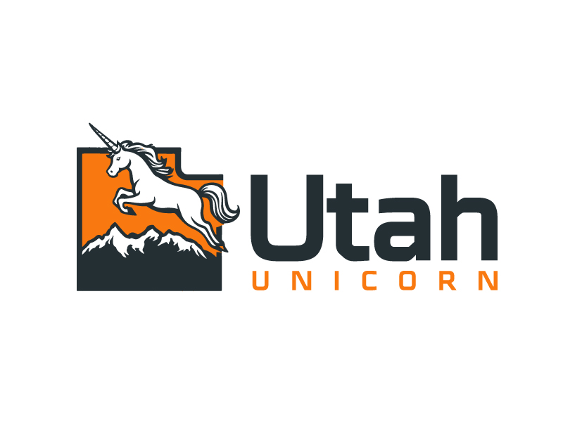 Utah Unicorn logo design by Sami Ur Rab