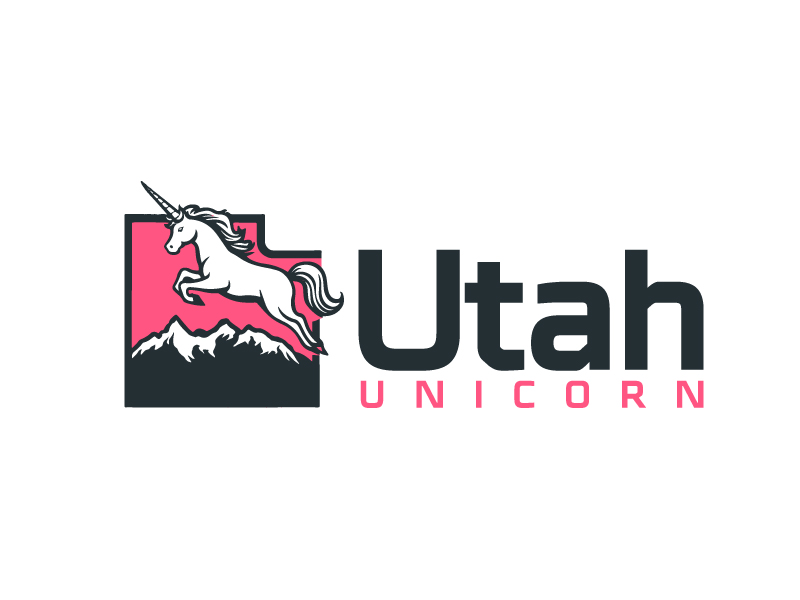 Utah Unicorn logo design by Sami Ur Rab