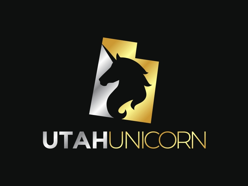 Utah Unicorn logo design by Dhieko