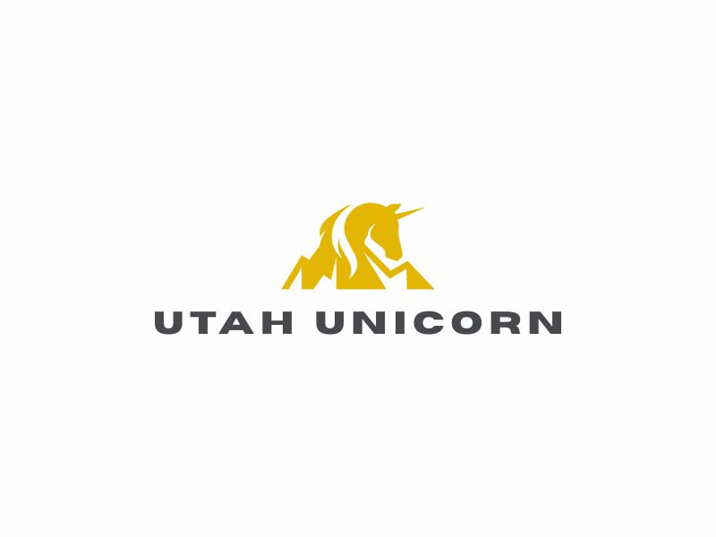 Utah Unicorn logo design by ramapea